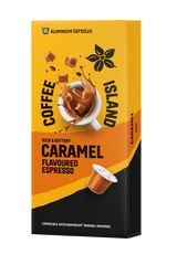 Capsules en aluminium Espresso Caramel (10 pièces)
