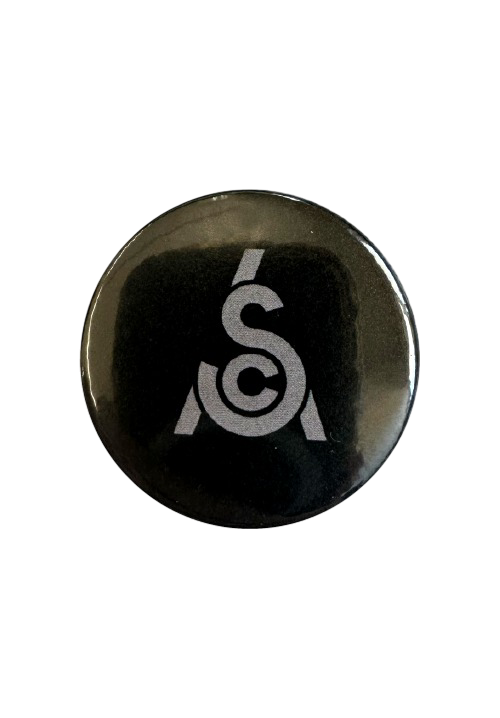 Broche SCA Barista 38 mm, noire