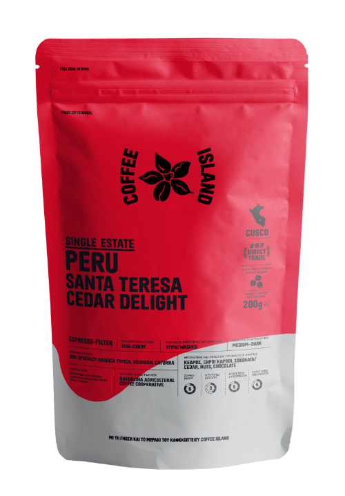 Pérou Santa Teresa Cedar Delight Haricots préemballés 200 g
