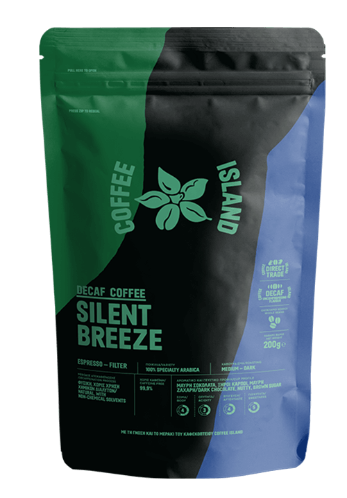 Silent Breeze - Café en grains 200 g (Décaféiné Espresso/Filtre)