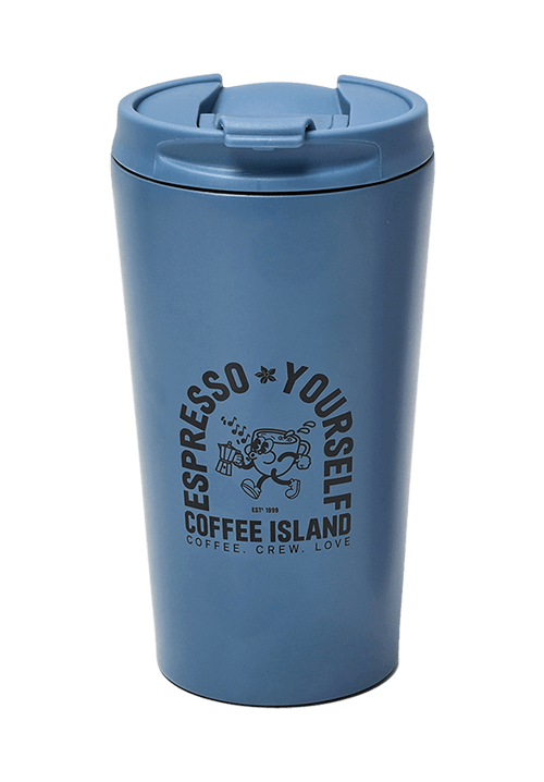 Thermos "Coffee Explorer" 370 ml (Bleu)