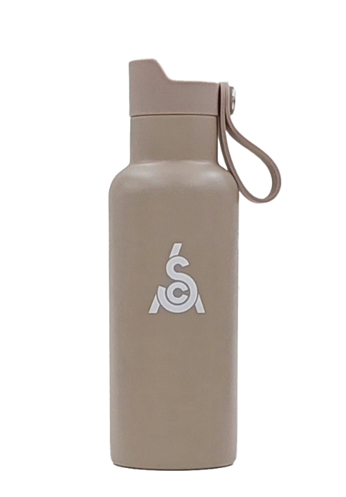 Bouteille thermos SCA, grège 500 ml