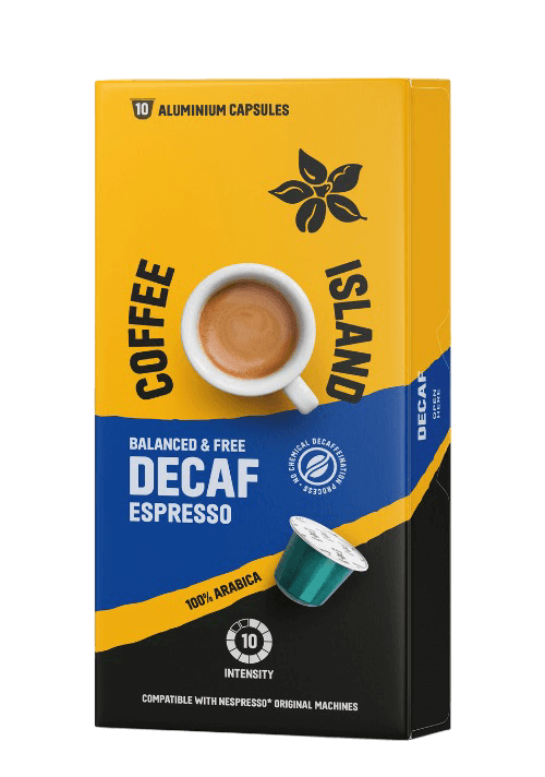 Capsules en aluminium Espresso Décaféiné (10 pièces)