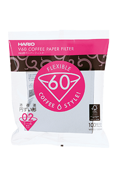 Filtres blancs pour V60 (100 pièces)